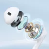 Joyroom JR-EW01 In-Ear Bekabelde Mini-oordopjes met Afstandsbediening - Wit