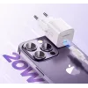 JOYROOM JR-TCF02 USB-C PD 20W wandlader met USB-C-kabel - wit