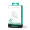 JOYROOM JR-TCF02 USB-C PD 20W wandlader met USB-C-kabel - wit