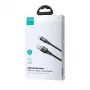 Joyroom Light-Speed-serie USB-A naar USB-C kabel, 100W, 1,2m, zwart (S-A25)
