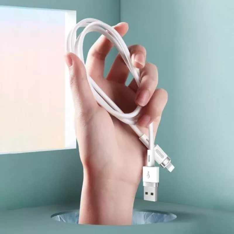 Joyroom Lightning naar USB-A kabel 2,4A 1,2m zwart (S-1224N2)