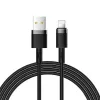Joyroom Lightning naar USB-A kabel 2,4A 1,2m zwart (S-1224N2)
