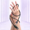 JOYROOM S-AC027A141B 1,2 m USB-A naar Lightning gevlochten kabel, zwart