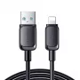 JOYROOM S-AL012A14 2.4A USB-A naar Lightning-kabel 1,2m zwart