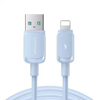 JOYROOM S-AL012A14 2.4A USB-naar-Lightning-kabel, 1,2 m, blauw