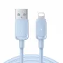 JOYROOM S-AL012A14 2.4A USB-naar-Lightning-kabel, 1,2 m, blauw
