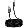 JOYROOM S-UC027A9 USB-A naar USB-C kabel 2M zwart 3A snelladen & gegevenssynchronisatie