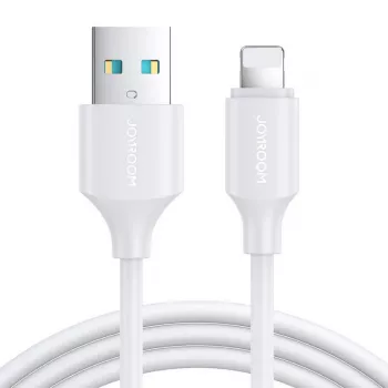Joyroom S-UL012A9 Lightning-kabel 2m wit 2,4A USB-A naar Lightning laden & gegevenssynchronisatie