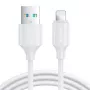 Joyroom S-UL012A9 Lightning-kabel 2m wit 2,4A USB-A naar Lightning laden & gegevenssynchronisatie