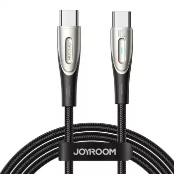 JOYROOM Star-Light USB-C naar USB-C kabel SA27-CC5 1,2m zwart 100W