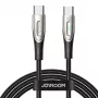 JOYROOM Star-Light USB-C naar USB-C kabel SA27-CC5 1,2m zwart 100W