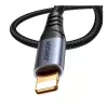 JOYROOM SY-A06 Lightning naar 3,5-mm audio-adapterkabel, 1,2 m, zwart