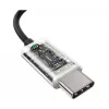 Joyroom TYPE-C Serie JR-EC07 USB-C in-ear hoofdtelefoon metaal zwart