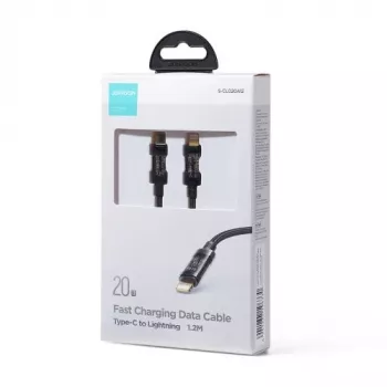 Joyroom Type-C naar Lightning A10 Series snellaadkabel PD 20W, 1,2m, zwart (S-CL020A12)