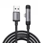 Joyroom USB-A naar Lightning EnjoyX Series 90 graden kabel A56, 3A, 480Mbps, 1,2m, zwart (S-A56)