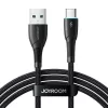 JOYROOM USB-A naar USB-C kabel Starry Series, 480 Mbps, 3A, 1 m, zwart (SA32-AC3)