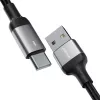JOYROOM USB-A naar USB-C datakabel, 3A, 1,2m, zwart (S-UC027A10)