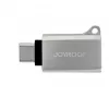 Joyroom USB-C stekker naar USB-A bus adapter Mini S-H151 zilver