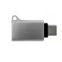 Joyroom USB-C stekker naar USB-A bus adapter Mini S-H151 zilver