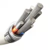 Joyroom USB-C naar Lightning kabel 1,2m wit MFi-gecertificeerd 20W PD snelladen