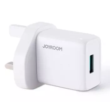 Joyroom USB-wandlader 2.1A UK-stekker (L-1A101) wit