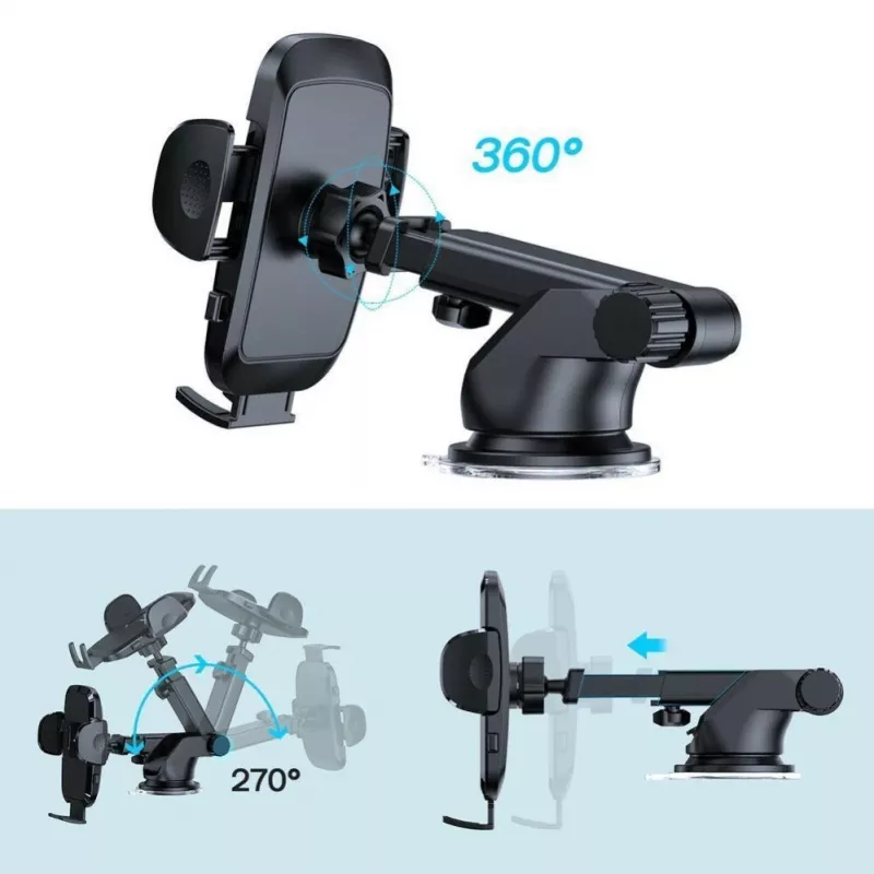 Joyroom voorruit dashboard autohouder voor 4,7-7 inch smartphones