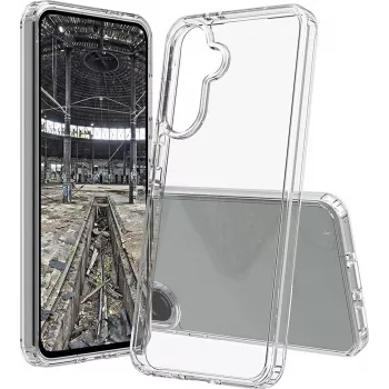 JT Berlin BackCase Pankow Clear voor Samsung Galaxy A36 5G - transparante schokdempende TPU-hoes 11172