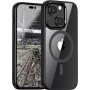 JT Berlin BackCase Pankow Hybrid MagSafe-hoesje voor Apple iPhone 13 - zwart/transparant 10923