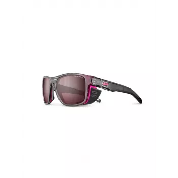 Julbo Shield M Spectron Polarized 3 HD zonnebril - grijs transparant/roze