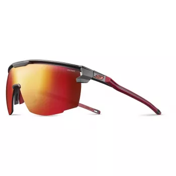 Julbo Ultimate SP3CF zonnebril - Spectron 3 CF glazen, categorie 3, zwart/rood montuur