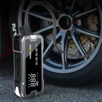 Starthulp en luchtcompressor CA01 12000mAh 600A piek 150 PSI
