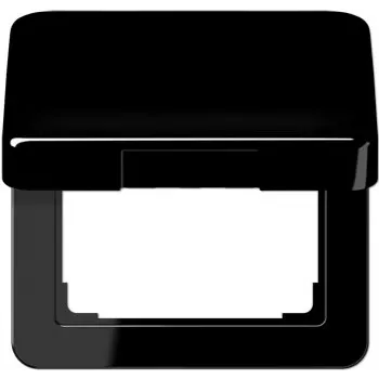 JUNG CD590KLSW klepdeksel-afdekplaat 50x50 mm zwart glanzend voor CD 500 serie