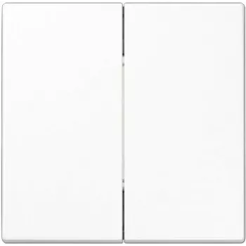 JUNG ENOLS995WW EnOcean 4-kanaals draadloze wandzender, batterijloos, alpinwit