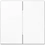 JUNG ENOLS995WW EnOcean 4-kanaals draadloze wandzender, batterijloos, alpinwit