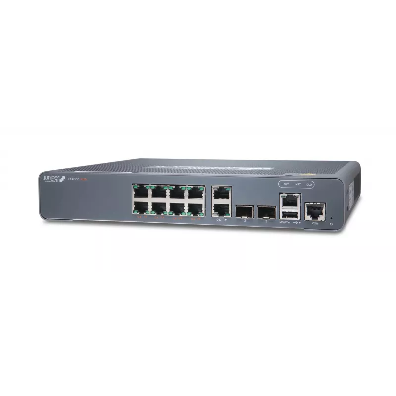 Juniper EX Series EX4000-8P - switch - L3 - managed - 8 x 10/100/1000 (PoE+)