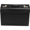 JÜSCHA Alassio pilotenkoffer kunstleer zwart 28L 15,6 inch laptop 45028