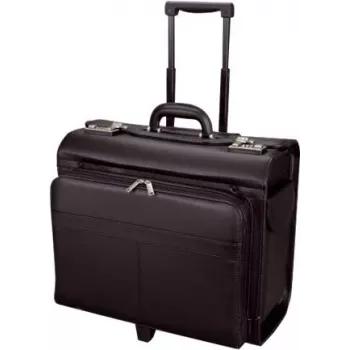 JÜSCHA Alassio pilotenkoffer SAN REMO, kunstleer, zwart (45030)