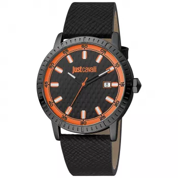 JUST CAVALLI MAN JC1G216L0035 42mm quartz polshorloge
