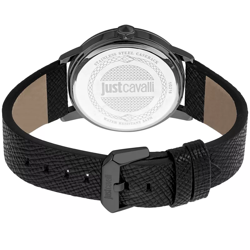 JUST CAVALLI MAN JC1G216L0045 42mm quartz horloge