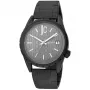 JUST CAVALLI MAN JC1G217M0075 quartz analoog horloge 42mm RVS mesh band