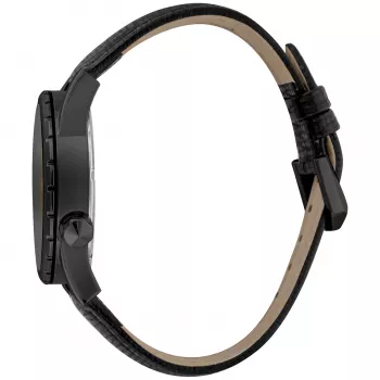 Just Cavalli herenhorloge JC1G217L0045 42mm zwarte wijzerplaat leren band