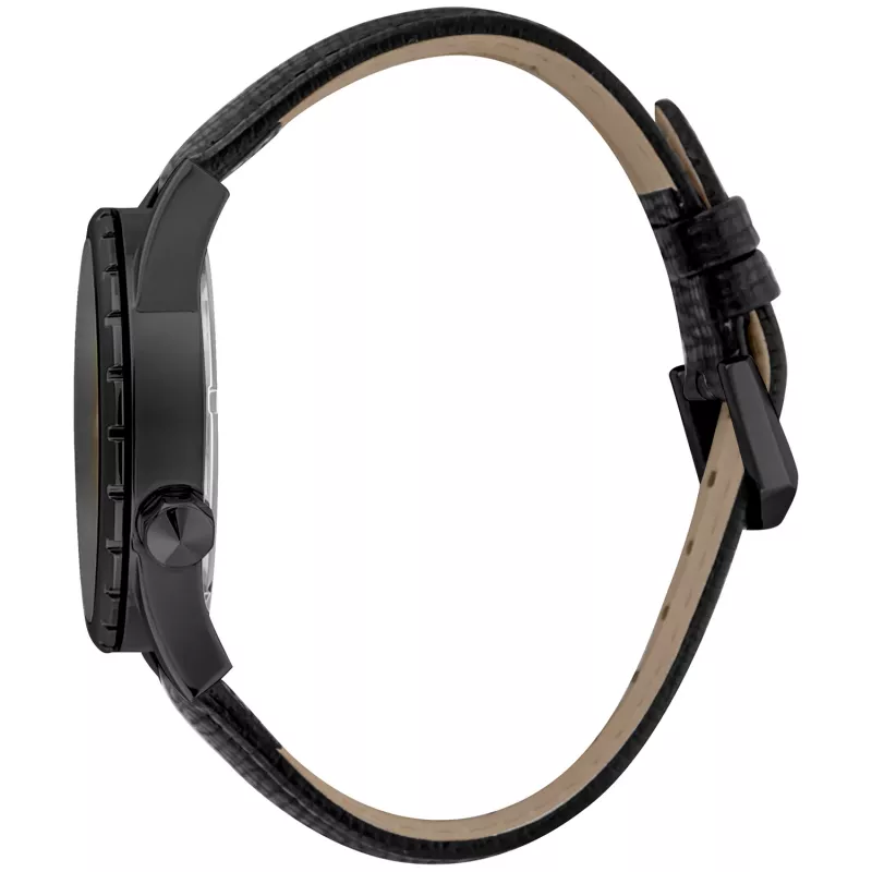 Just Cavalli herenhorloge JC1G217L0045 42mm zwarte wijzerplaat leren band
