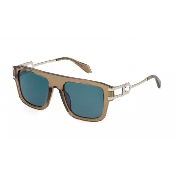JUST CAVALLI unisex zonnebril SJC096-5309X8 Havana acetaat grijs verloop 53mm