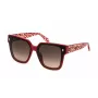 JUST CAVALLI dameszonnebril SJC089V6502GH Havana acetaat grijs verloop 65/13/140 mm
