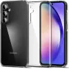 JUST MUST JM Antibacteriële TPU-hoes voor Samsung Galaxy A55 5G - Transparant
