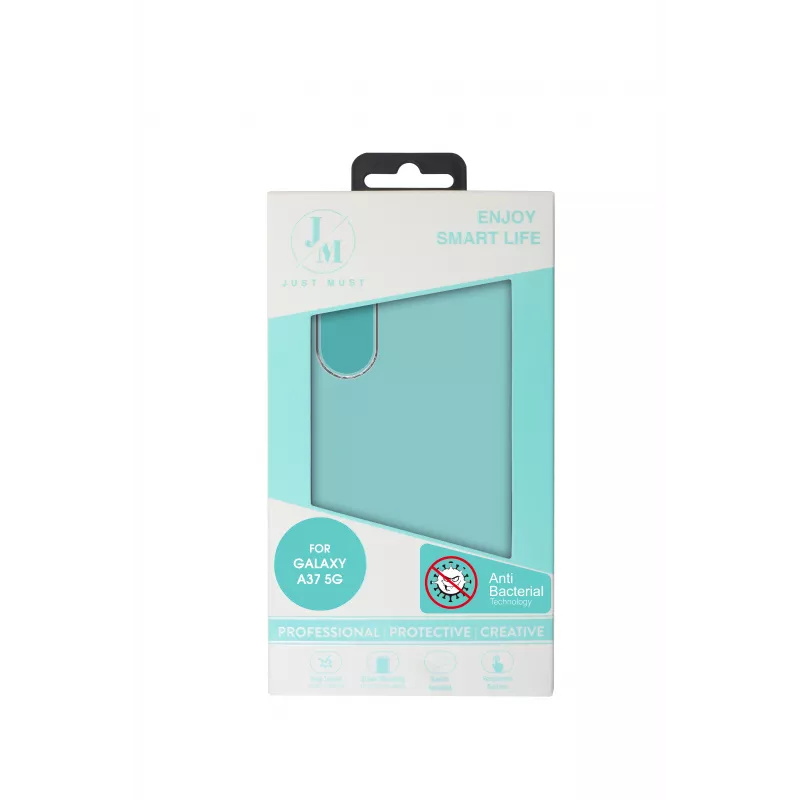 JUST MUST JM ANTI-BACTERIA TPU voor Galaxy A37, clear