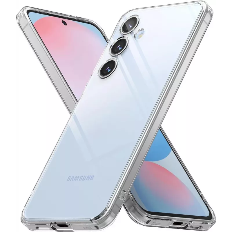 JUST MUST JM ANTI-BACTERIA TPU voor Galaxy S24 FE Clear