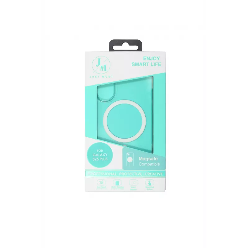 JUST MUST JM Crystal met MagSafe voor Galaxy S26 Plus Clear