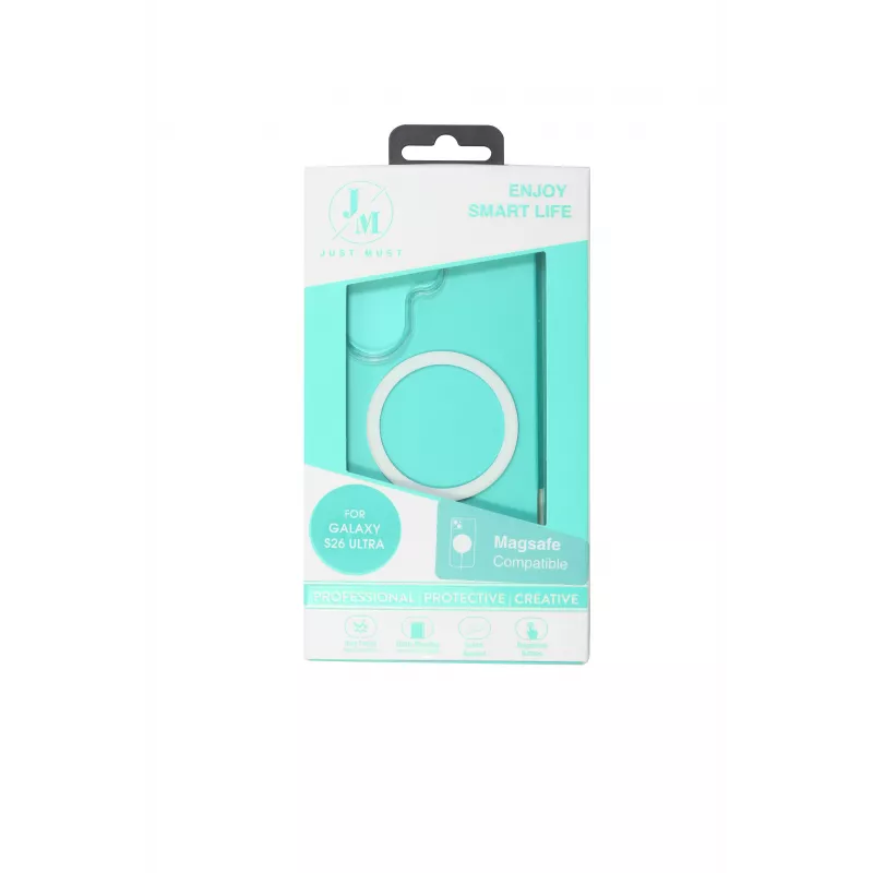 JUST MUST JM Crystal met MagSafe voor Galaxy S26 Ultra Clear