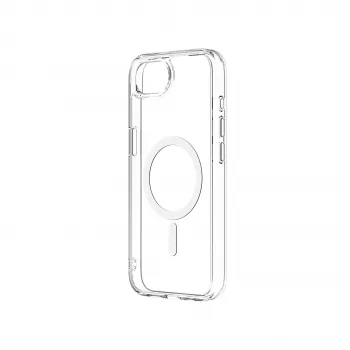 JUST MUST JM Crystal met MagSafe voor iPhone 16e/17e transparant